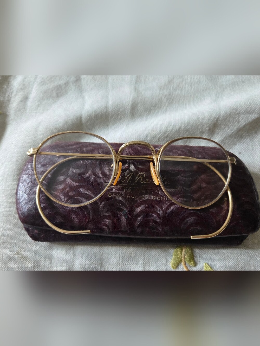 Lunettes de vue vintage B&L FUL-VUE GF montures dorΓ©es lunettes Bausch Lomb